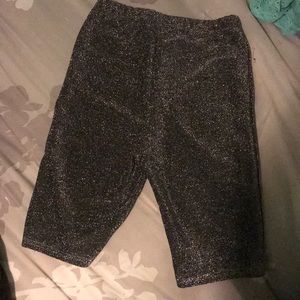 Sparkly biker shorts